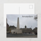 Amsterdam Postkarte (Vorne/Hinten)
