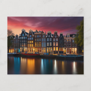 AMSTERDAM POSTKARTE