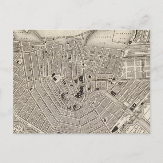 Amsterdam Postkarte (Vorderseite)