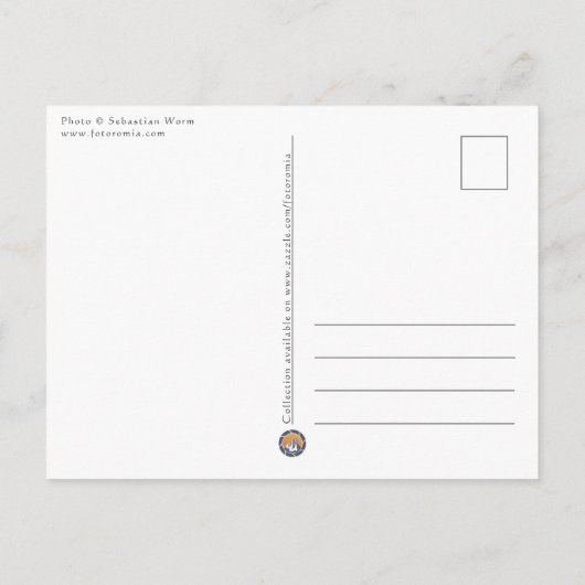 Amsterdam Postkarte (Rückseite)