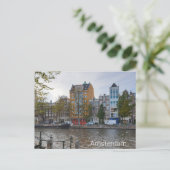 Amsterdam Postkarte (Stehend Vorderseite)