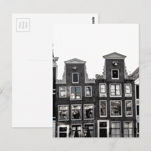 Amsterdam Postkarte (Vorne/Hinten)