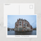Amsterdam Postkarte (Vorne/Hinten)
