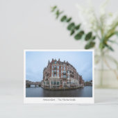 Amsterdam Postkarte (Stehend Vorderseite)