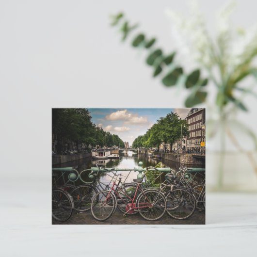 Amsterdam Postkarte (Stehend Vorderseite)