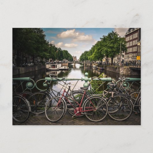 Amsterdam Postkarte (Vorderseite)