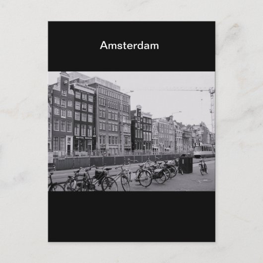 Amsterdam Postkarte (Vorderseite)