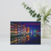 AMSTERDAM POSTKARTE (Stehend Vorderseite)
