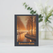 Amsterdam Postkarte (Stehend Vorderseite)