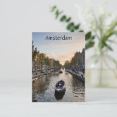 Amsterdam Postkarte (Stehend Vorderseite)