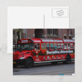Amsterdam Postkarte (Vorne/Hinten)
