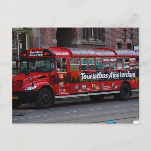 Amsterdam Postkarte (Vorderseite)