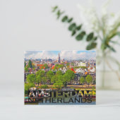 Amsterdam Postkarte (Stehend Vorderseite)