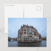Amsterdam Postkarte (Vorne/Hinten)