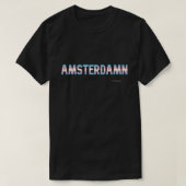 Amsterdam Pride Transgender Flag T Shirt (Design vorne)