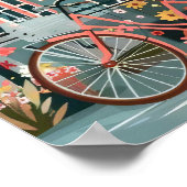 Amsterdam Print Amsterdam Illustration Amsterdam Poster (Ecke)