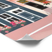 Amsterdam Print Amsterdam Illustration Amsterdam Poster (Ecke)