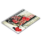 Amsterdam, Red Bicycle (Notebook) Notizblock (Linke Seite)