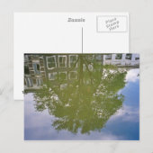 Amsterdam Reflektion Postcard Postkarte (Vorne/Hinten)