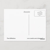 Amsterdam Reflektion Postcard Postkarte (Rückseite)