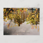 Amsterdam-Reflexion Postkarte (Vorderseite)