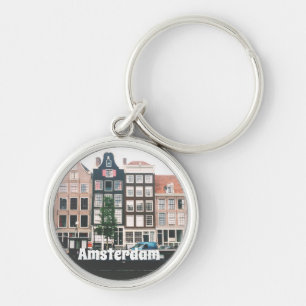 Amsterdam-Reiseandenken Schlüsselanhänger