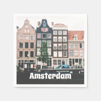 Amsterdam-Reiseandenken Serviette