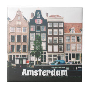 Amsterdam-Reisesouvenir Fliese