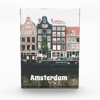 Amsterdam-Reisesouvenir Fotoblock