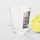 Amsterdam-Reisesouvenir Schnapsglas (Links)