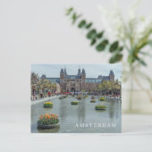 Amsterdam-Rijksmuseum-Ansicht Postkarte (Stehend Vorderseite)
