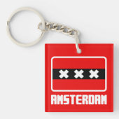 Amsterdam Schlüsselanhänger (Vorderseite)
