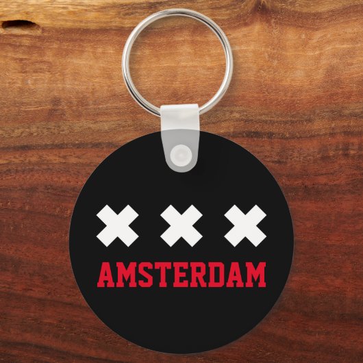 Amsterdam Schlüsselanhänger (Vorderseite)