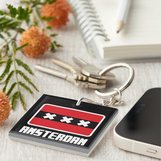 Amsterdam Schlüsselanhänger (Vorderseite rechts)
