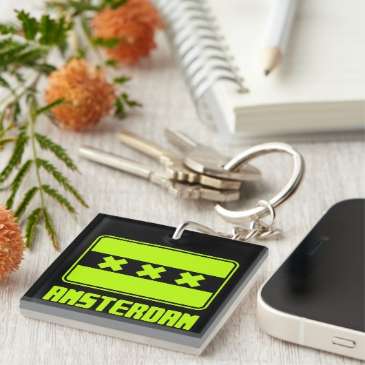 Amsterdam Schlüsselanhänger (Vorderseite rechts)