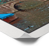 Amsterdam - Sint Nicolaaskerk Poster (Ecke)