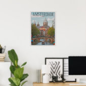Amsterdam - Sint Nicolaaskerk Poster (Heimbüro)