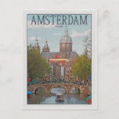 Amsterdam - Sint Nicolaaskerk Postkarte (Vorderseite)