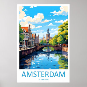 Amsterdam Skireiseplakat 2Vintage Park National Poster