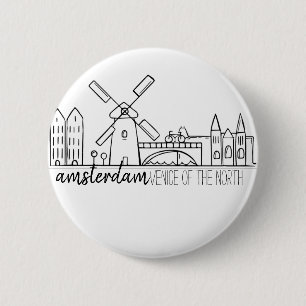 Amsterdam-Skyline Button