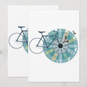 Amsterdam skyline einladung (Vorne/Hinten)