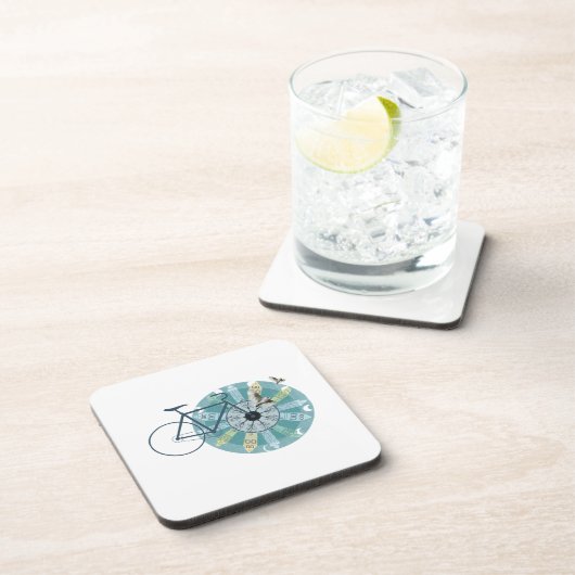 Amsterdam skyline getränkeuntersetzer (Rechte Seite)