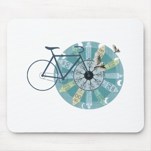 Amsterdam skyline mousepad (Vorne)