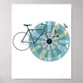 Amsterdam skyline poster (Vorne)