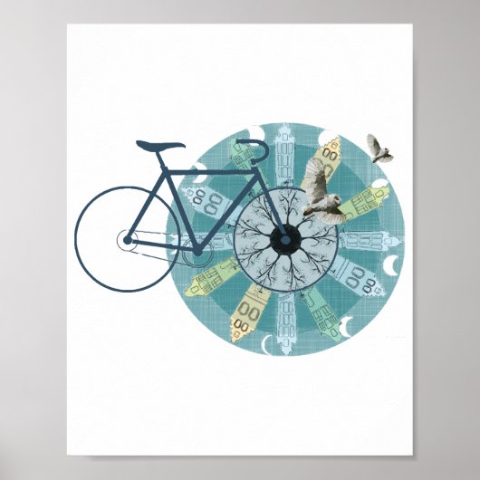 Amsterdam skyline poster (Vorne)