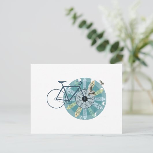 Amsterdam skyline postkarte (Stehend Vorderseite)