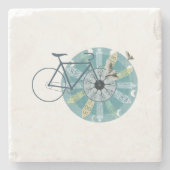 Amsterdam skyline steinuntersetzer (Vorderseite)