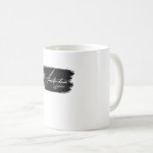 Amsterdam Skyline Writing Kaffeetasse (VorderseiteRechts)