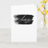 Amsterdam Skyline Writing Karte (Gelbe Blume)