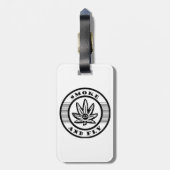 amsterdam smoke and fly gepäckanhänger (Rückseite vertikal)